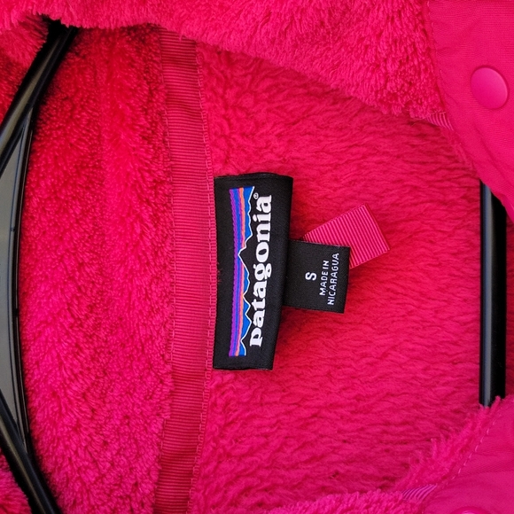 PATAGONIA DARK PINK COLOR FLEECE - Picture 9 of 11